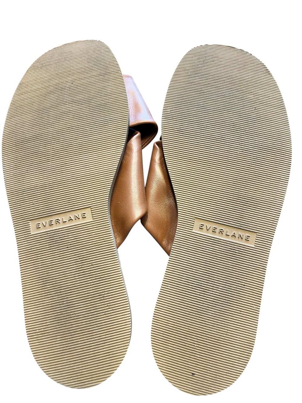 EVERLANE Siena Brown Day Crossover Sandal - Picture 4 of 4